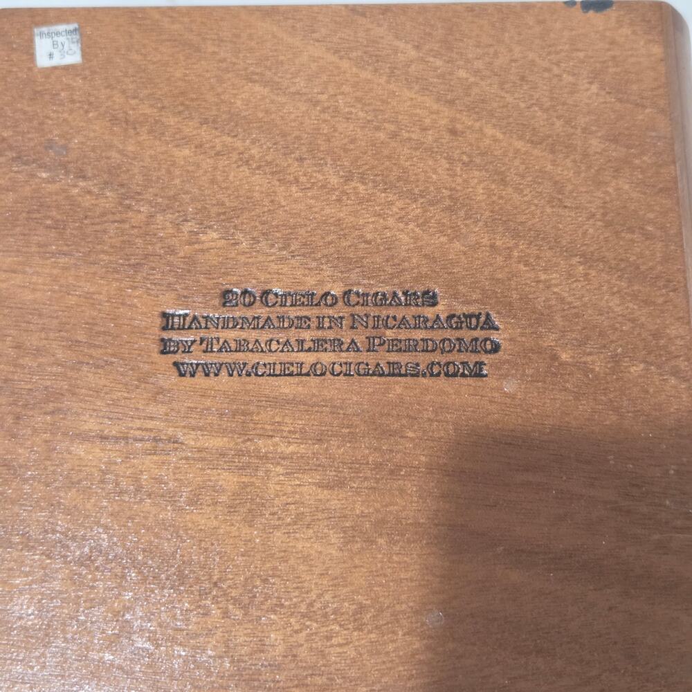 Cielo Cigar Box (empty) - Picture 8 of 8